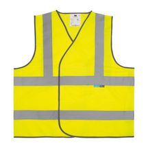 Gilet fluo jaune Taille Unique Novipro