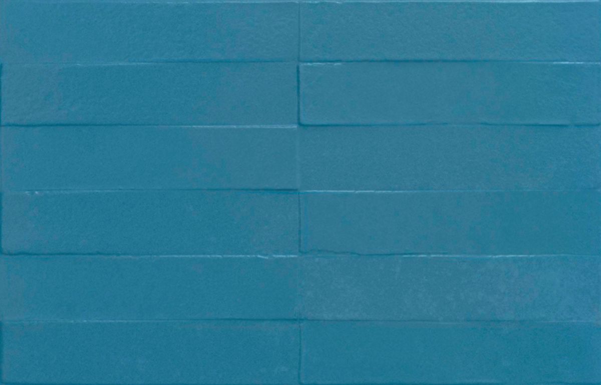 Faïence décor pour mur intérieur Liv'In - brick colonial blue - 26,7x41,6 cm