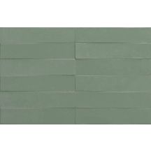 Faïence décor pour mur intérieur Liv'In - brick olive green - 26,7x41,6 cm