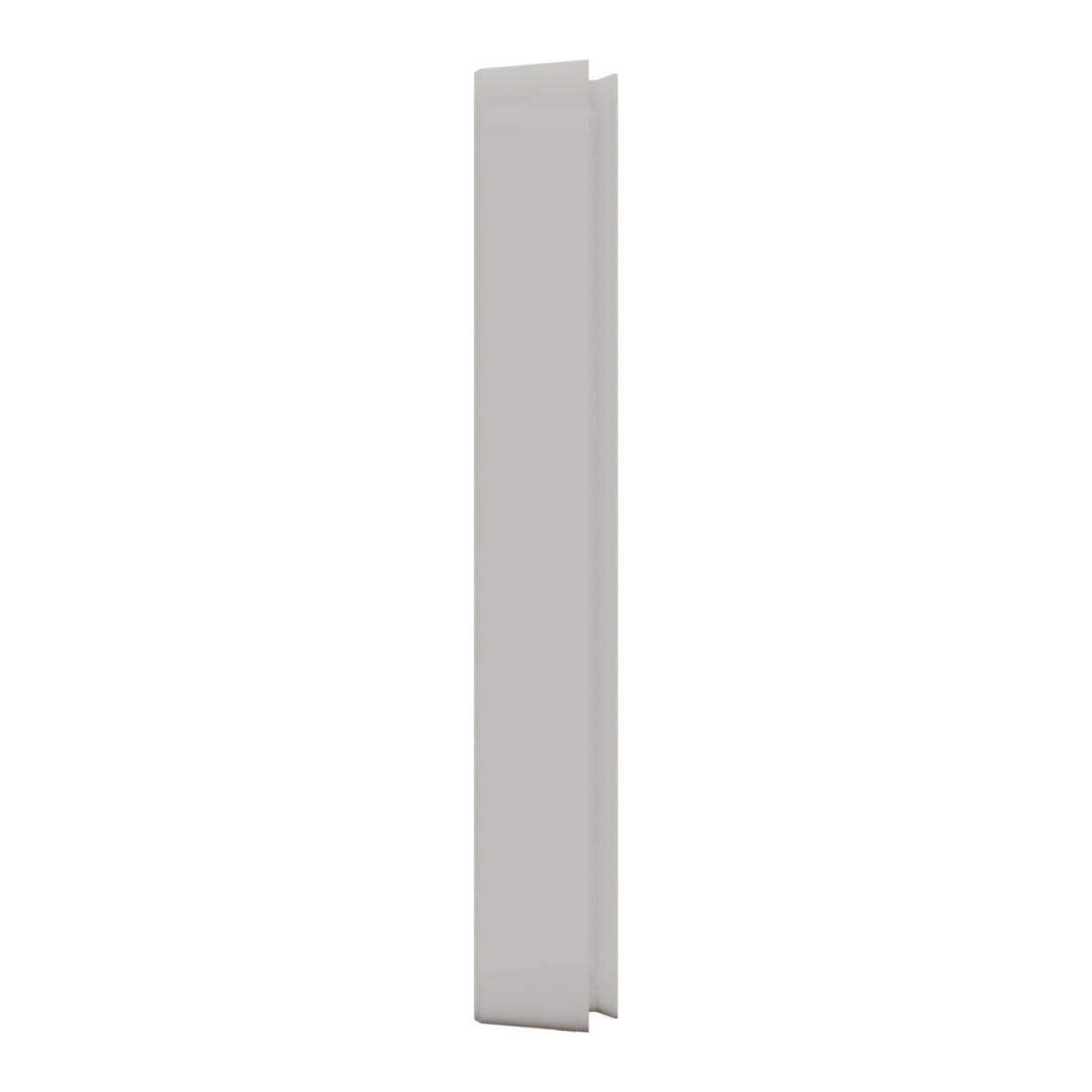 Cadre vertical Mureva Styl - 2 postes - encastré - IP55 - IK08 - blanc