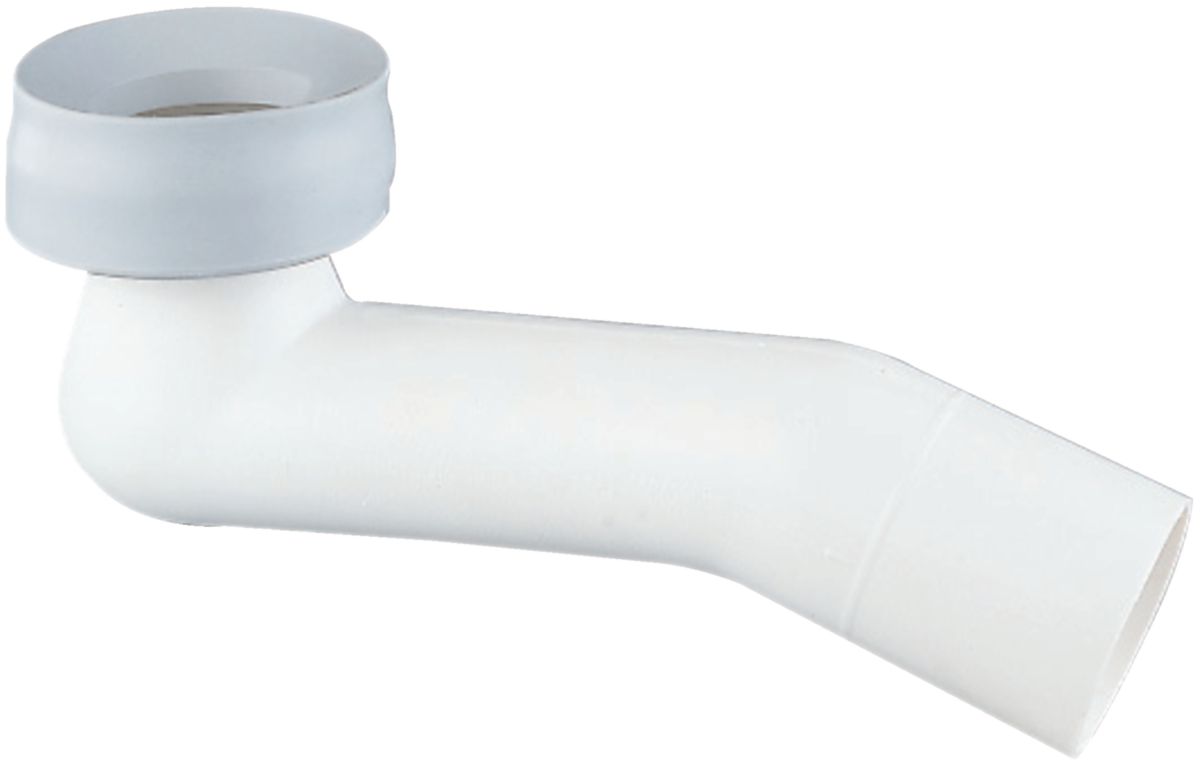 Tubulure ASPIRAMBO en plastique avec joint d'emboîtement, blanc réf. D5994AC