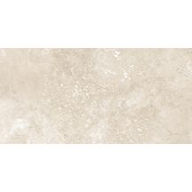 Carrelage sol intérieur grès cérame Tradition - travertin beige lappato rectifié - 60x120 cm