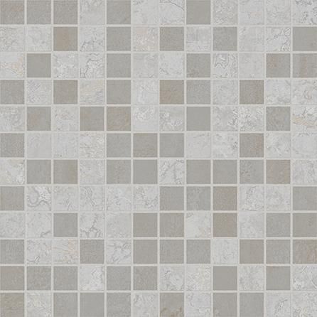 Mosaïque Bold - grès cérame rectifié - ton fairy grey - 30x30 cm