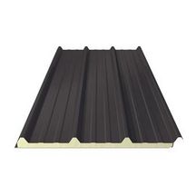 Ji roof 40 ral 7016 3,10 m panneau sandwich profil 45/333/1000 epaisseur 40 mm ral 7016 ext 0,5 / ral 9002 int 0,50 Réf. 257