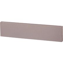 Plaquette de parement d'angle PL12 - terre cuite - gris perle - 22x10,5x5x1,4 cm