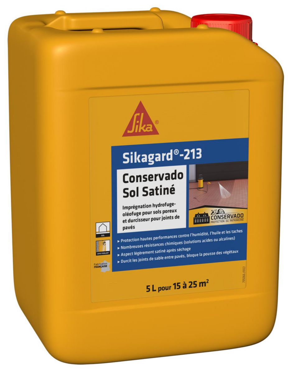 Imprégnation Sikagard-213 Conservado Sol Satin - bidon de 5 l