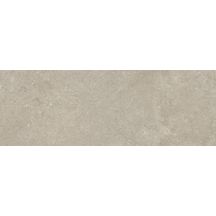 Faïence murale rectifiée Limestone Wall - ton taupe - 40x120 cm