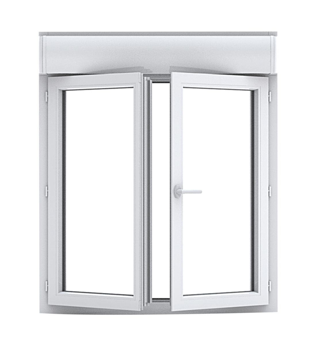 Fenêtre PVC Lisa Technic 3 avec volet roulant