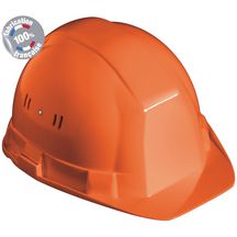 Casque de chantier Oceanic II TB40 - PEHD orange - taille réglable 53-61 cm