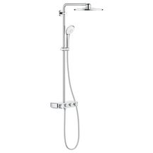 Colonne de douche avec mitigeur thermostatique Euphoria SmartControl System 310 Duo Chromé 26507000