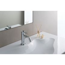 Mitigeur Triverde lavabo chromé sans vidage hauteur 170 mm saillie 123 mm réf. TV22051