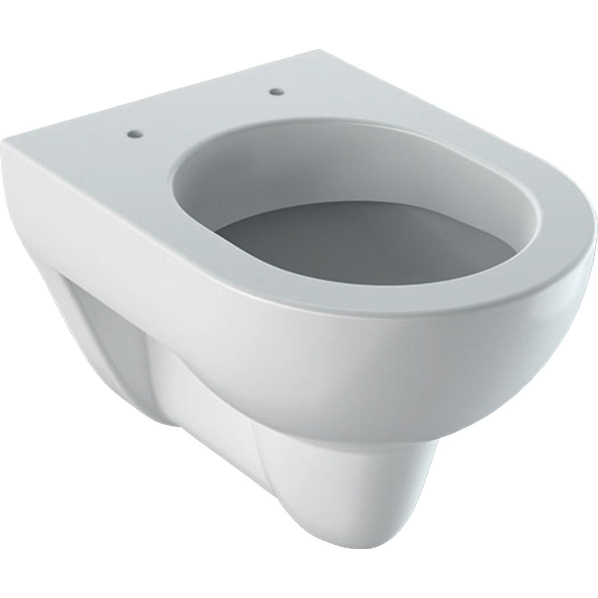 wc suspendu à fond creux geberit renova compact, compact: t=48cm, blanc Réf. 203245000