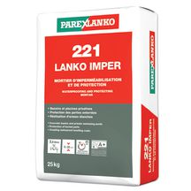 Mortier d'imperméabilisation Lanko imper 221 - sac de 25 kg