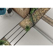 Carrelage sol intérieur grès cérame Pavigrés 21 Uni - estanho mat - 29,7x29,7 cm - ép. 8,3 mm