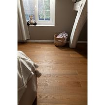 Parquet massif 10 mm chêne mixte épice verni 10 x 110 x 1200 mm 21363