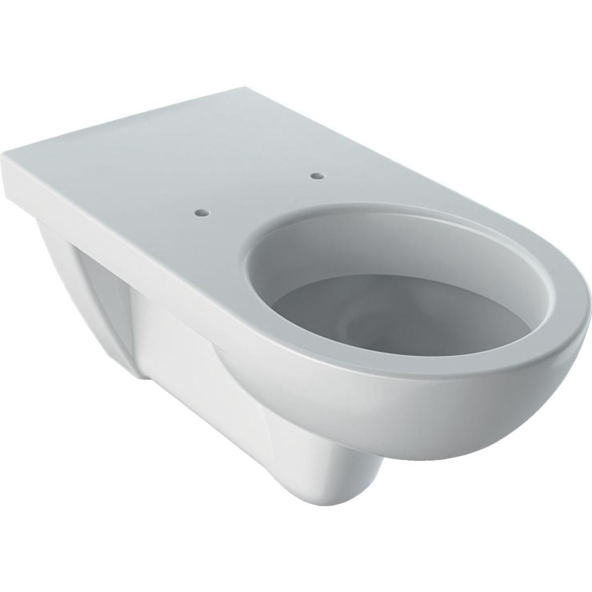 wc suspendu à fond creux geberit renova comfort, rallongé: t=70cm, blanc Réf. 208520000