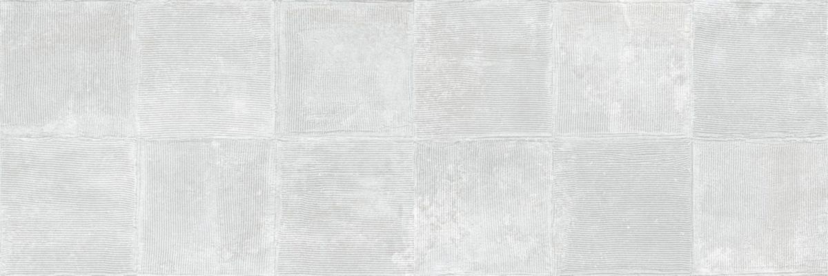 Carrelage mur intérieur faïence Rue de Paris - décor concept blanco mat - 40x120 cm