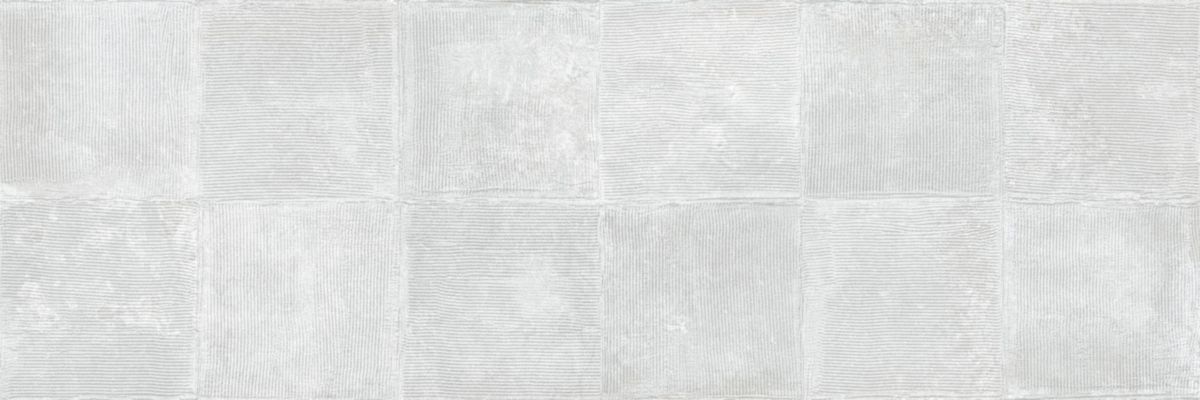 Carrelage mur intérieur faïence Rue de Paris - décor concept blanco mat - 40x120 cm