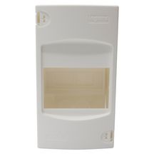 Coffret cache-bornes Lexic - 4 modules - blanc - 160x90x74 mm