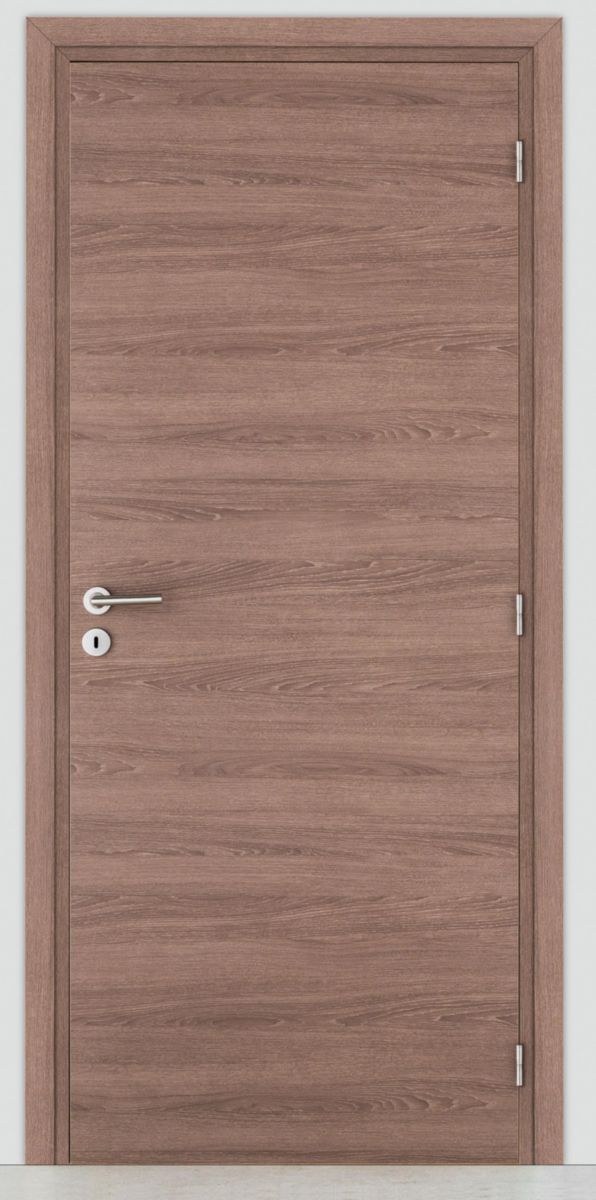 Porte KREATION M05 alvéolaire ferrée 204x83 cm poussant droit à rive droite 3 paumelles inox 110x55 serrure clé L magnétique axe à 50 - emballé