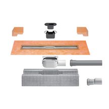 Kit de caniveau Kerdi-Line H - inox V4A - L. 80 cm