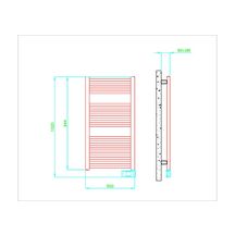 Sèche-serviettes  électrique Alterna Primeo 300w 944/400 mm blanc