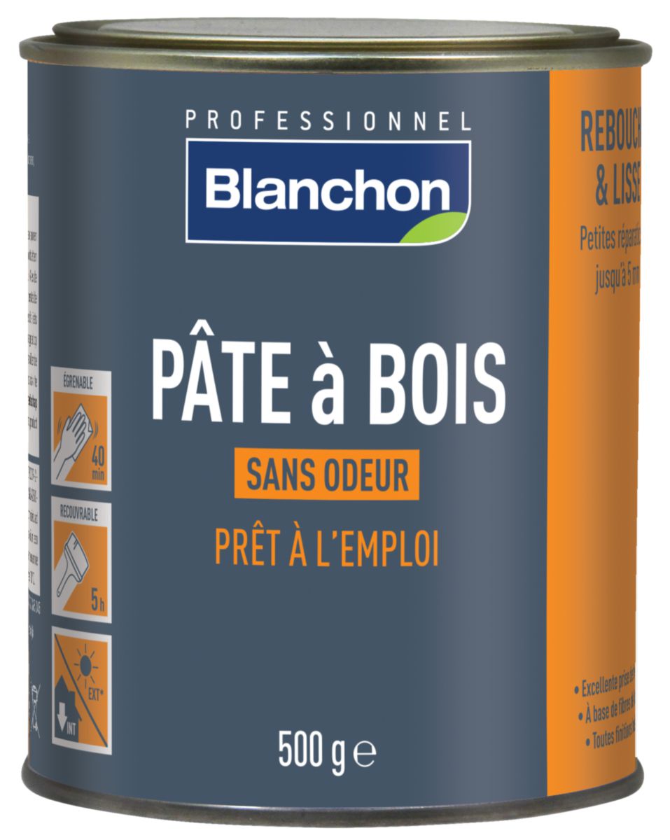 Pâte à bois - naturel - pot de 500 g