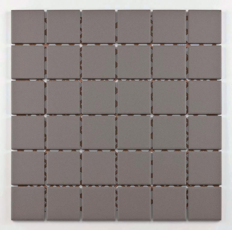 Mosaïque céramique antidérapante Grip - grey - tesselles 4,7x4,7 cm - trame 30x30 cm