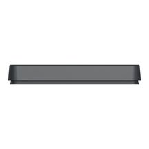 Cadre horizontal Mureva Styl - 2 postes - encastré - IP55 - IK08 - gris