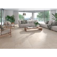 Carrelage grès cérame Kingstone - sable mat rectifié - 60x60 cm