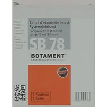 Bande d'étanchéité Botament SB78 largeur 125mm rouleau de 10 mètres