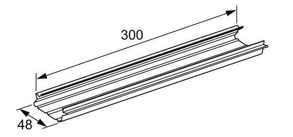 Ecliscope longueur 300mm paquet de 10