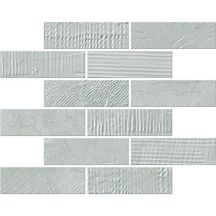 Faïence Naxos Le Marais brick gris naturel mosaïque 26x26cm 0075107