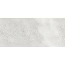 Faïence murale Bloom Stamp - blanc mat - 25x55 cm