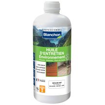 Huile d'entretien environnement pour parquet - bouteille de 1 l