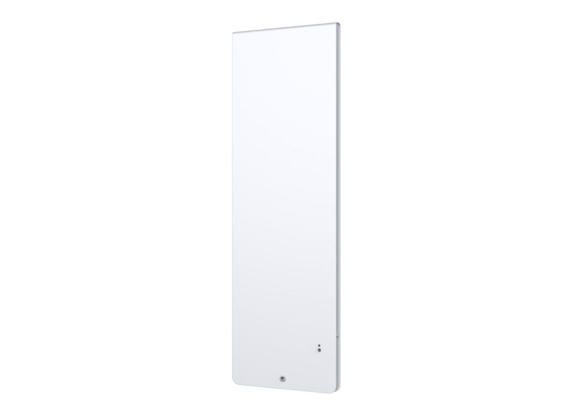 Radiateur chaleur douce Equateur 4 - vertical blanc granit - 1500 W