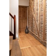 Parquet chêne massif inspiration chêne pr verni mat 10 x 70 x 490 mm 20879