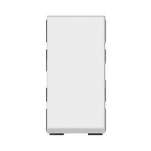 Poussoir Mosaic Easy-Led 6 A - 1 module - composable - blanc