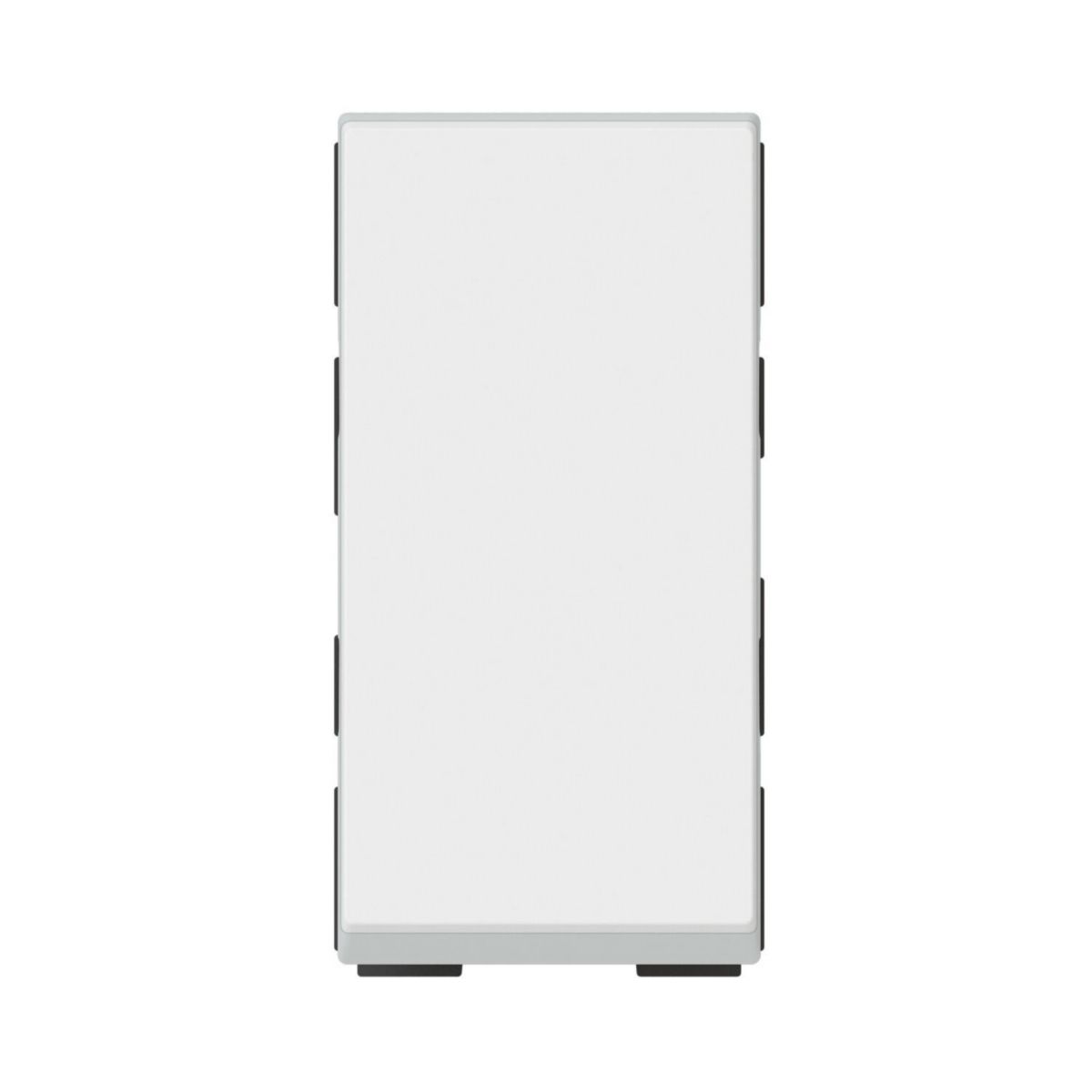 Poussoir Mosaic Easy-Led 6 A - 1 module - composable - blanc