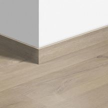 Plinthe vinyle LVT pour parquet 40103 - chêne rustique naturel - L. 2,4 m - 12x58 mm