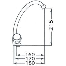 Mélangeur évier Alterna Primeo 3, chromé