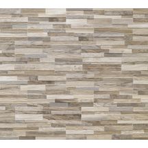 Carrelage mur intérieur grès cérame émaillé Wall Art - taupe - 15x61cm