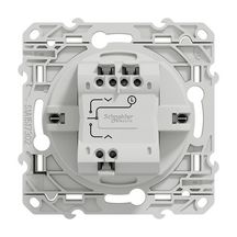 Interrupteur pour volet roulant 6A Odace - 3 positions - sans plaque - anthracite