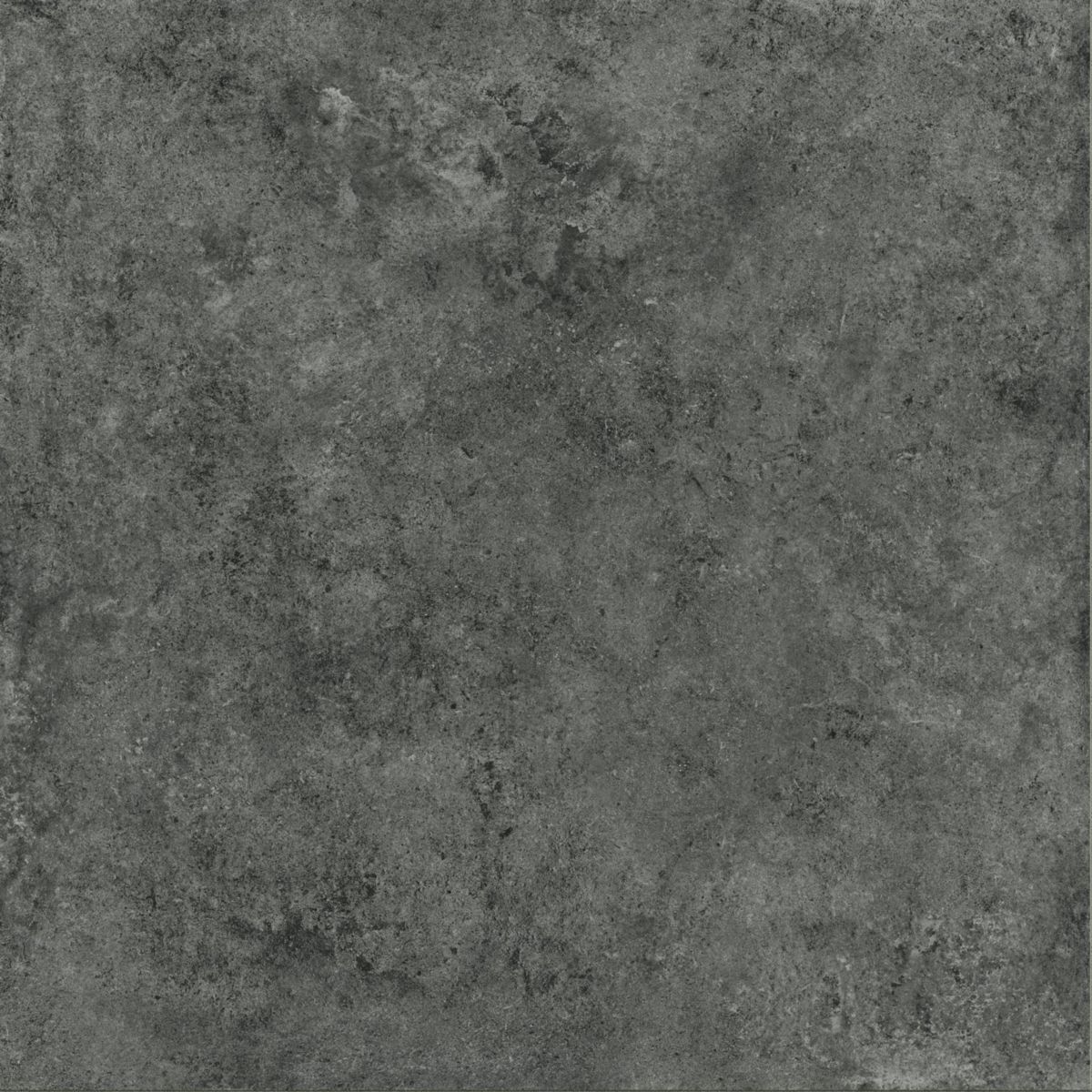 Carrelage sol intérieur grès cérame Glam - antracite naturale rectifié - 120x120 cm