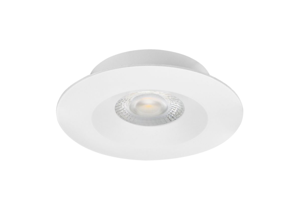 Encastré de plafond rond Led Aspen CCT - 5 W - blanc