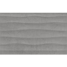 Faïence Arte Deco Chill silver gris mat décor25 x 40 cm épaisseur 7,5 mm