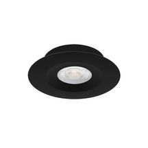 Encastré de plafond rond Led Aspen CCT - 5 W - noir