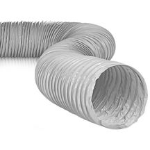 Conduit flexible PVC - gris - L. 20 m - Ø 125 mm