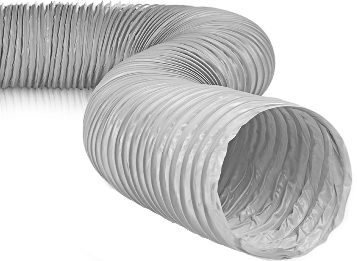 Conduit flexible PVC - gris - L. 20 m - Ø 125 mm