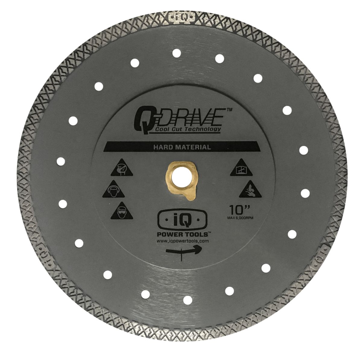 Disque diamant ø255mm materiaux durs Réf. IQDC255HM